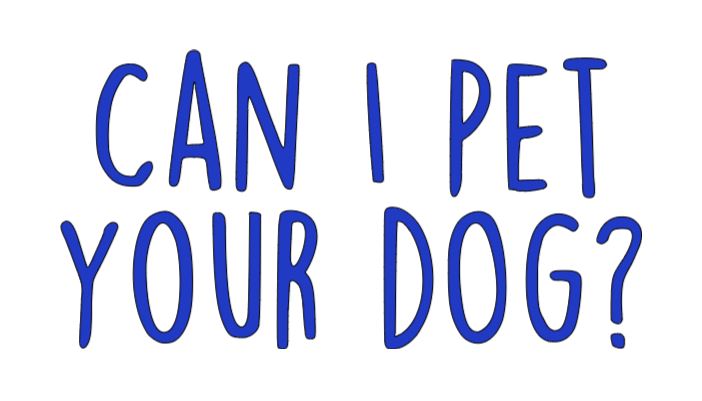 Can I Pet Your Dog? Vinyl Decal Sticker Halloween Horror Metaphysical