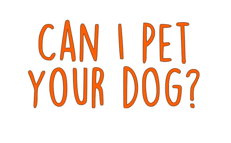 Can I Pet Your Dog? Vinyl Decal Sticker Halloween Horror Metaphysical