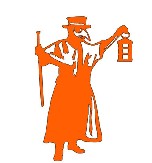 Plague Doctor Vinyl Decal Sticker Halloween Horror Metaphysical