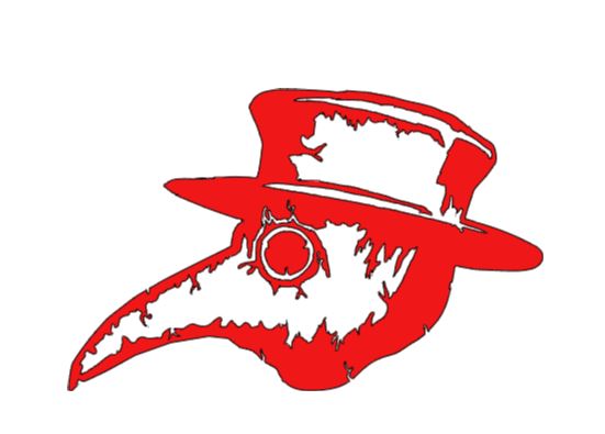 Plague Doctor Vinyl Decal Sticker Halloween Horror Metaphysical