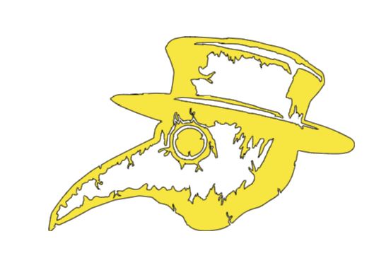 Plague Doctor Vinyl Decal Sticker Halloween Horror Metaphysical