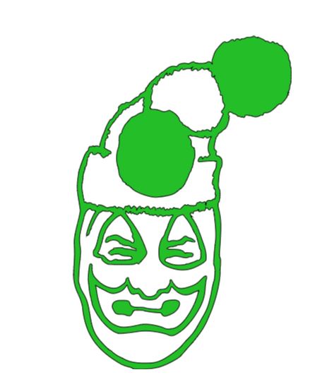 John Wayne Gacy Pogo True Crime Vinyl Decal Sticker Halloween Horror Metaphysical