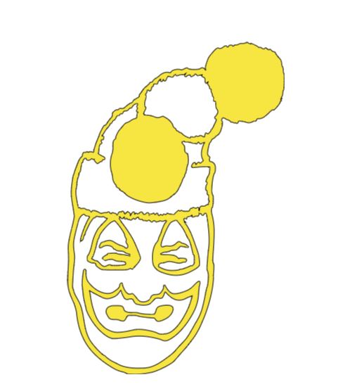 John Wayne Gacy Pogo True Crime Vinyl Decal Sticker Halloween Horror Metaphysical