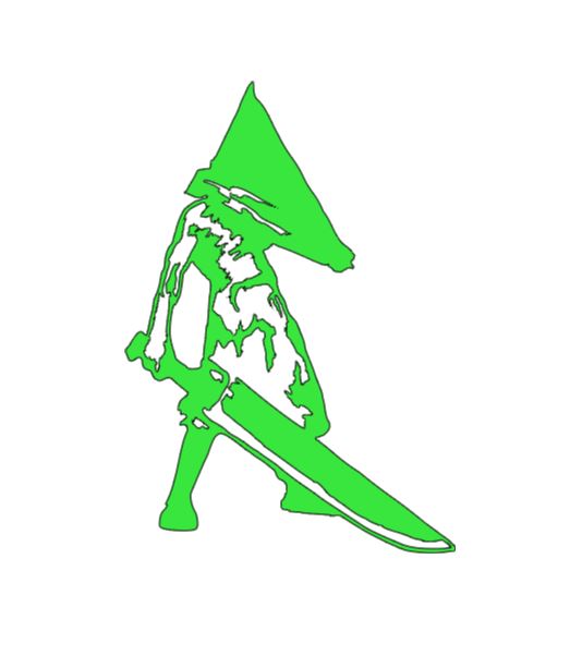 Silent Hill Pyramidhead Vinyl Decal Sticker Halloween Horror Metaphysical