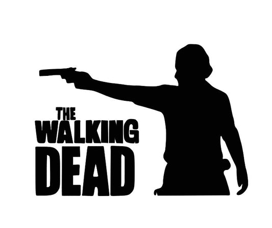Rick The Walking Dead Vinyl Decal Sticker Halloween Horror Metaphysical