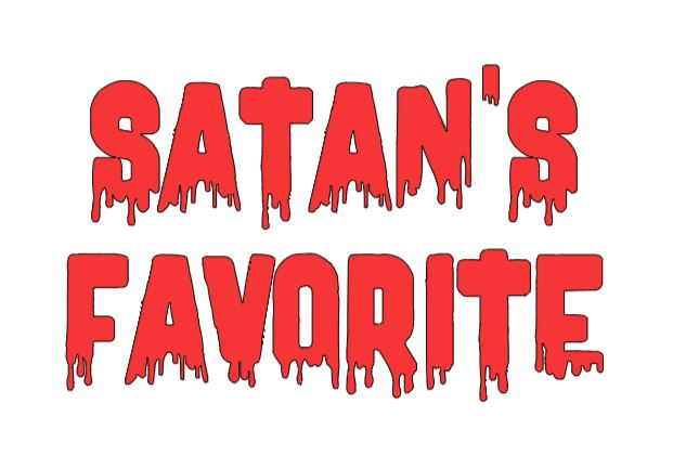 Satan's Favorite Vinyl Decal Sticker Halloween Horror