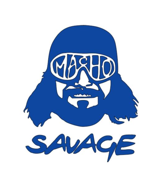 Macho Man Randy Savage Vinyl Decal Sticker Halloween Horror Wrestling