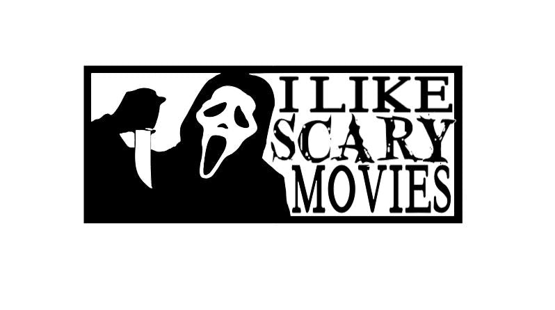 Scream Like Scary Movies Vinyl Decal Sticker Halloween Horror