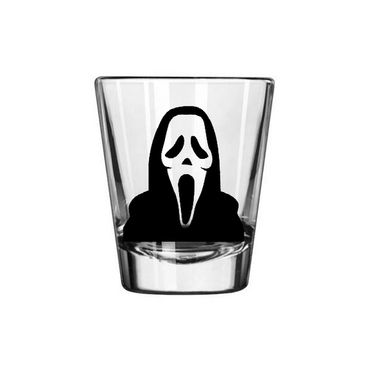 Scream Ghostface Shot Glass Barware Horror Halloween Metaphysical