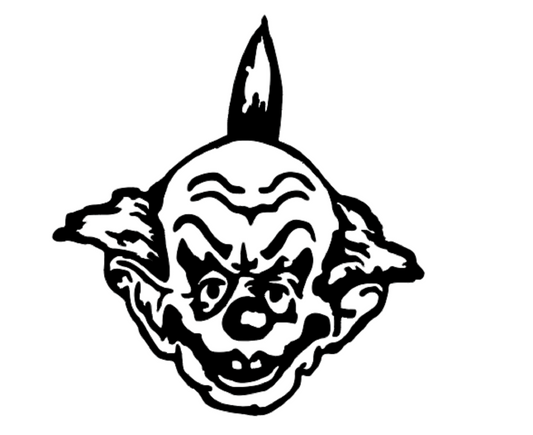 Shorty Killer Klowns Outer Space Vinyl Decal Sticker Halloween Horror Metaphysical