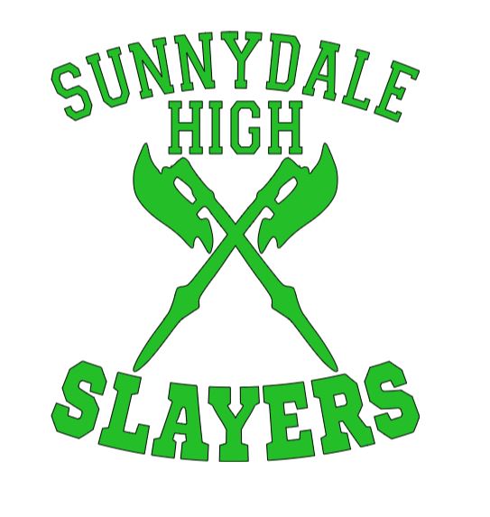 Sunnydale High Slayers Buffy Vinyl Decal Sticker Halloween Horror Metaphysical