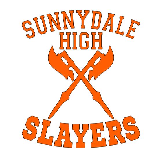 Sunnydale High Slayers Buffy Vinyl Decal Sticker Halloween Horror Metaphysical