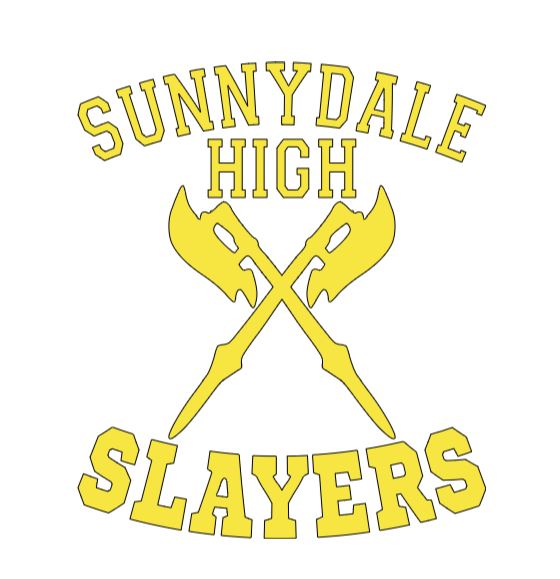 Sunnydale High Slayers Buffy Vinyl Decal Sticker Halloween Horror Metaphysical