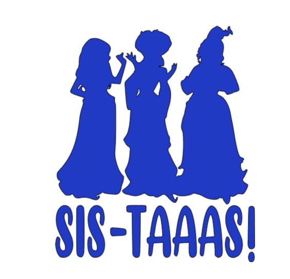 Sistaas Hocus Pocus Witch Vinyl Decal Sticker Halloween Horror Metaphysical