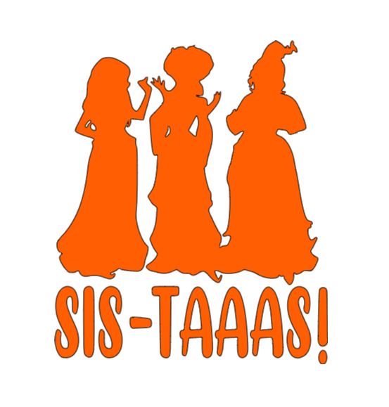 Sistaas Hocus Pocus Witch Vinyl Decal Sticker Halloween Horror Metaphysical