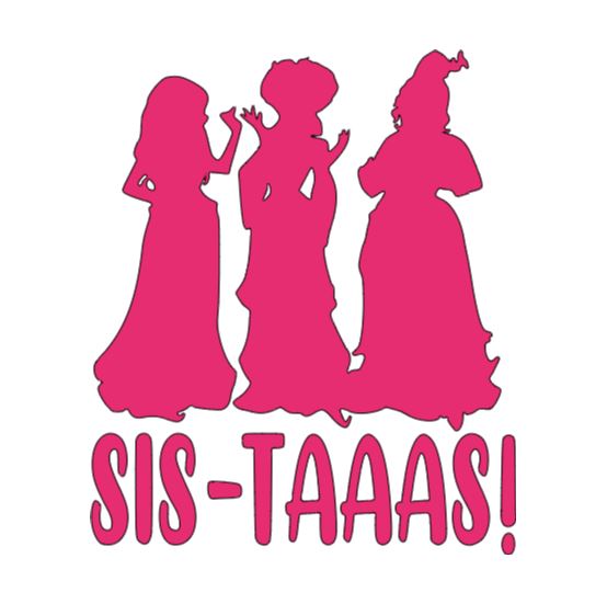 Sistaas Hocus Pocus Witch Vinyl Decal Sticker Halloween Horror Metaphysical