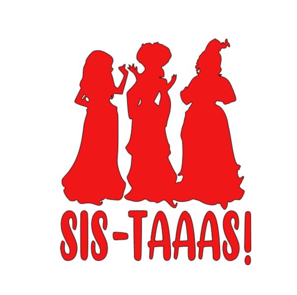 Sistaas Hocus Pocus Witch Vinyl Decal Sticker Halloween Horror Metaphysical