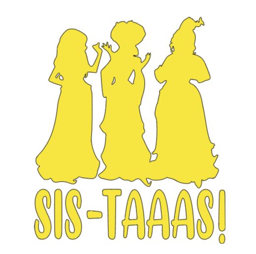 Sistaas Hocus Pocus Witch Vinyl Decal Sticker Halloween Horror Metaphysical