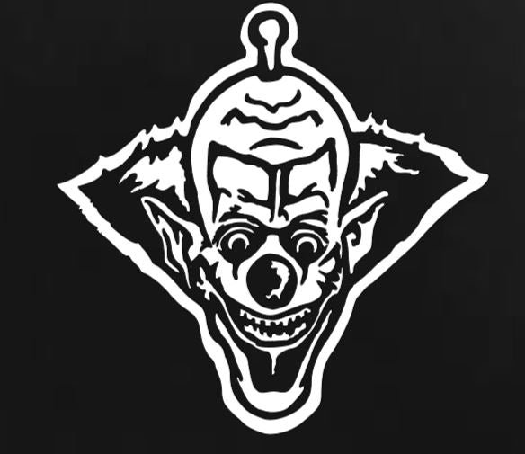 Stretch Killer Klowns Outer Space Vinyl Decal Sticker Halloween Horror Metaphysical