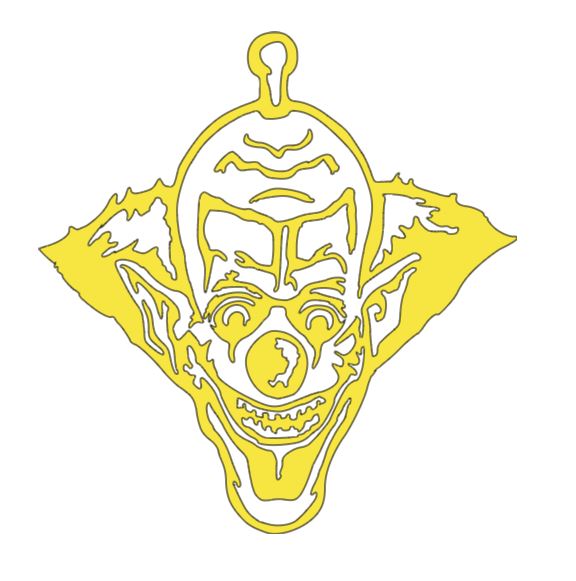 Stretch Killer Klowns Outer Space Vinyl Decal Sticker Halloween Horror Metaphysical