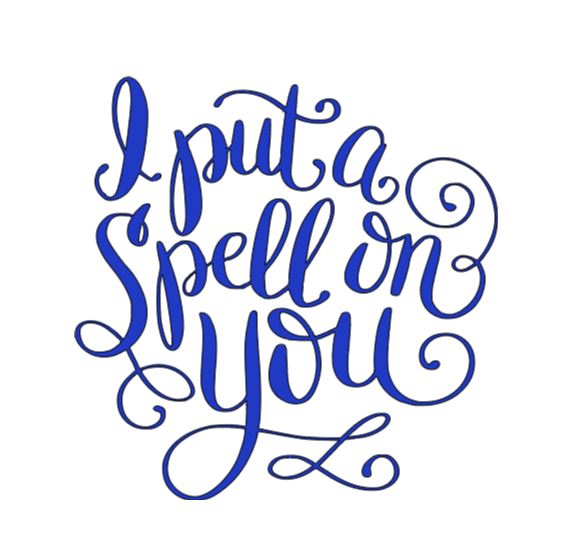 Spell on You Hocus Pocus Witch Vinyl Decal Sticker Halloween Horror Metaphysical