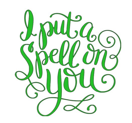 Spell on You Hocus Pocus Witch Vinyl Decal Sticker Halloween Horror Metaphysical