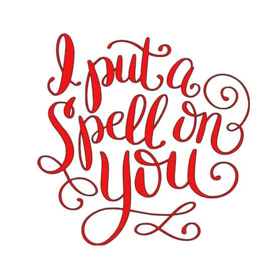 Spell on You Hocus Pocus Witch Vinyl Decal Sticker Halloween Horror Metaphysical