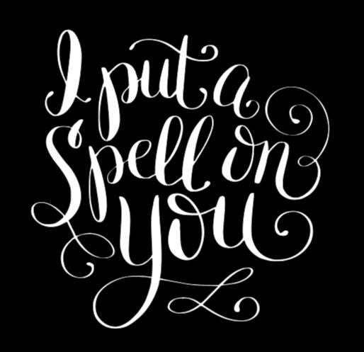 Spell on You Hocus Pocus Witch Vinyl Decal Sticker Halloween Horror Metaphysical