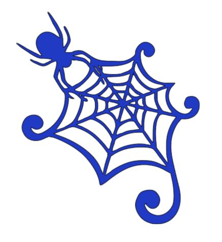 Spider Web Vinyl Decal Sticker Halloween Horror Metaphysical