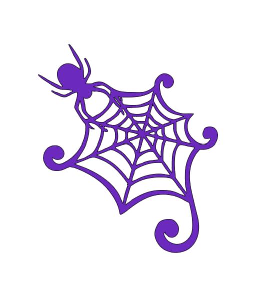 Spider Web Vinyl Decal Sticker Halloween Horror Metaphysical