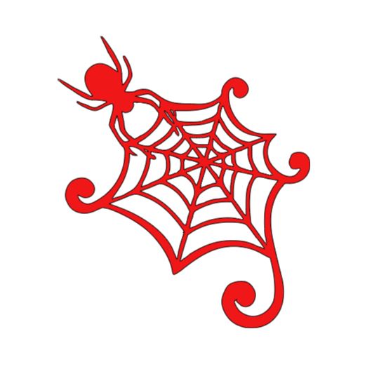 Spider Web Vinyl Decal Sticker Halloween Horror Metaphysical