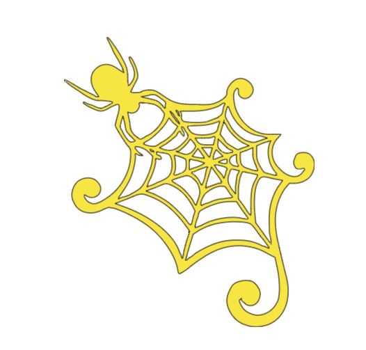 Spider Web Vinyl Decal Sticker Halloween Horror Metaphysical
