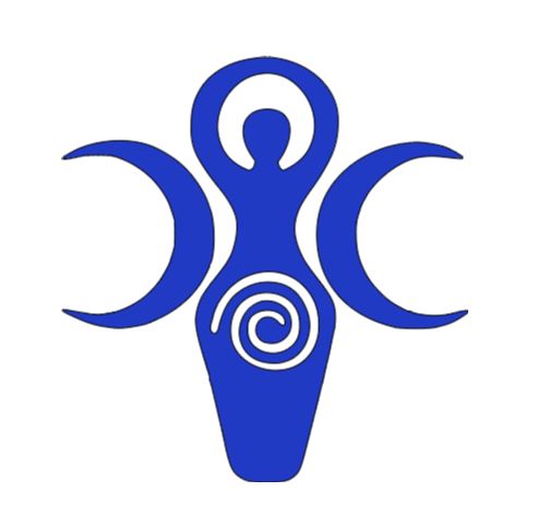 Spiral Moon Goddess Vinyl Decal Sticker Halloween Horror Metaphysical