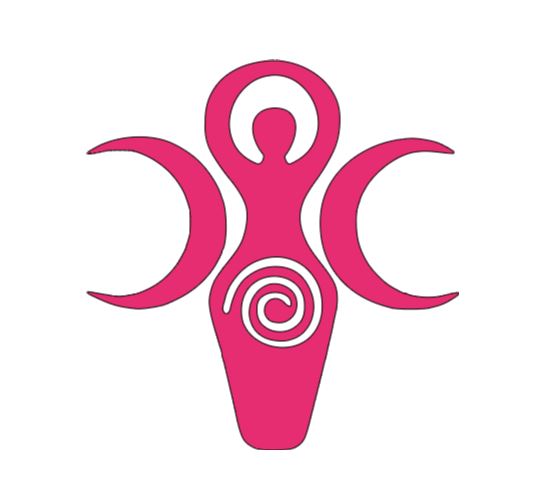 Spiral Moon Goddess Vinyl Decal Sticker Halloween Horror Metaphysical
