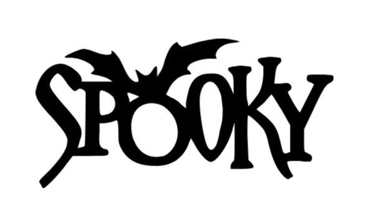 Spooky Bat Witchy Vinyl Decal Sticker Halloween Horror Metaphysical