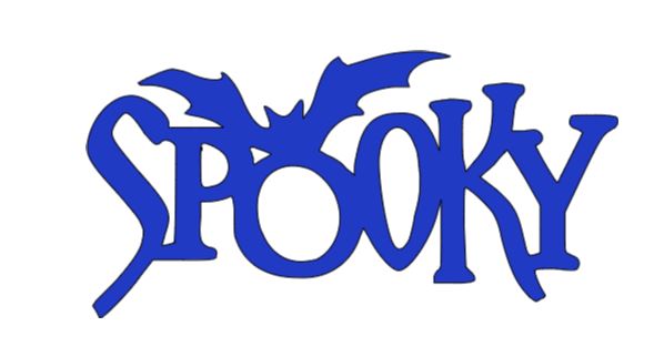 Spooky Bat Witchy Vinyl Decal Sticker Halloween Horror Metaphysical