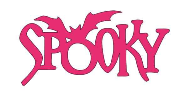 Spooky Bat Witchy Vinyl Decal Sticker Halloween Horror Metaphysical