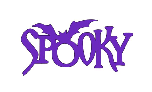 Spooky Bat Witchy Vinyl Decal Sticker Halloween Horror Metaphysical