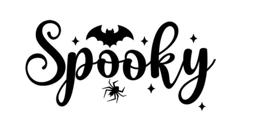 Spooky Bat Witchy Vinyl Decal Sticker Halloween Horror Metaphysical