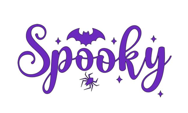 Spooky Bat Witchy Vinyl Decal Sticker Halloween Horror Metaphysical