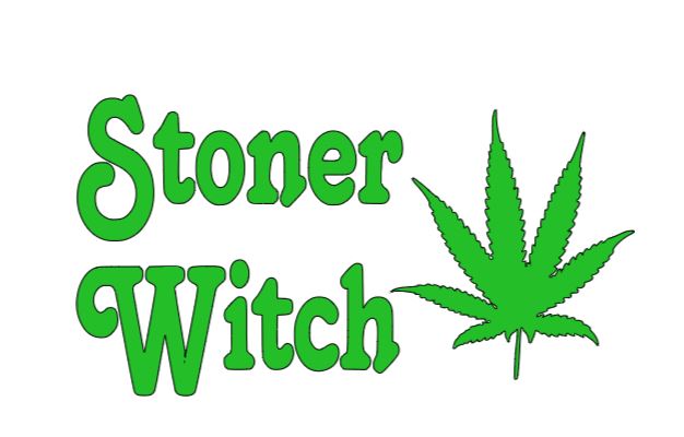 Stoner Witch Vinyl Decal Sticker Halloween Horror Metaphysical