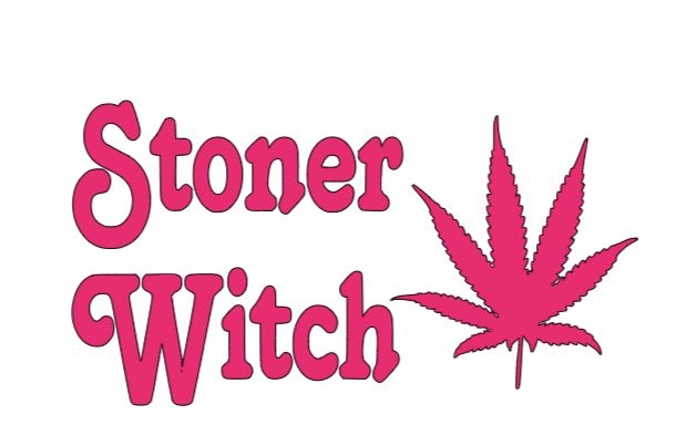 Stoner Witch Vinyl Decal Sticker Halloween Horror Metaphysical