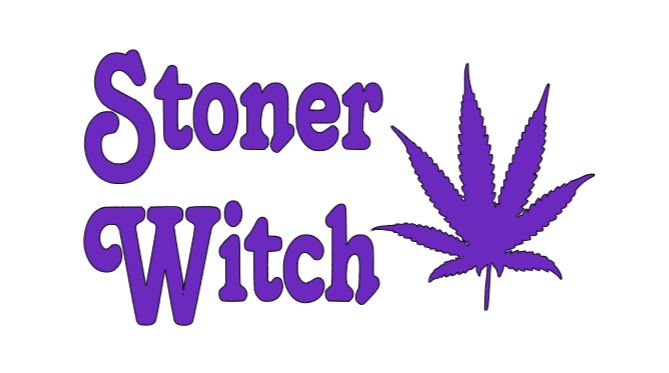 Stoner Witch Vinyl Decal Sticker Halloween Horror Metaphysical