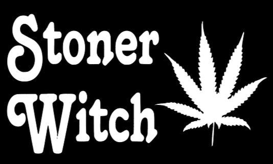 Stoner Witch Vinyl Decal Sticker Halloween Horror Metaphysical