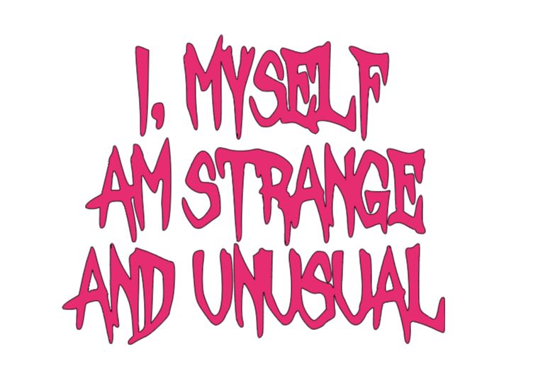 Strange and Unusual Beetlejuice Vinyl Decal Sticker Halloween Horror Metaphysical
