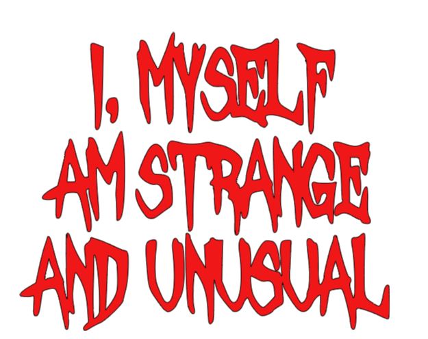 Strange and Unusual Beetlejuice Vinyl Decal Sticker Halloween Horror Metaphysical