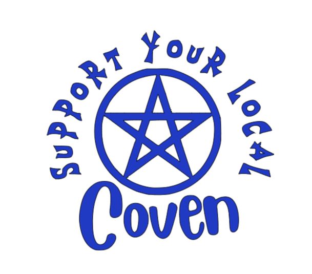 Support Local Coven Witch Vinyl Decal Sticker Halloween Horror Metaphysical