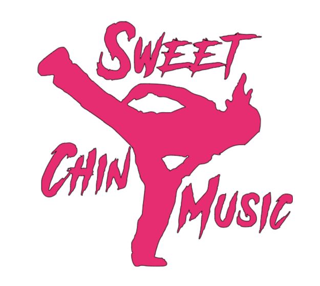 Sweet Chin Music Shawn Michaels Vinyl Decal Sticker Halloween Horror Wrestling