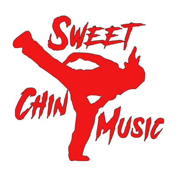Sweet Chin Music Shawn Michaels Vinyl Decal Sticker Halloween Horror Wrestling