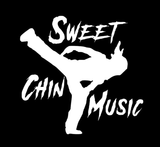 Sweet Chin Music Shawn Michaels Vinyl Decal Sticker Halloween Horror Wrestling